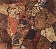 Egon Schiele The Death Struggle USA oil painting artist